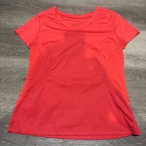 Women's Red Athletic Top